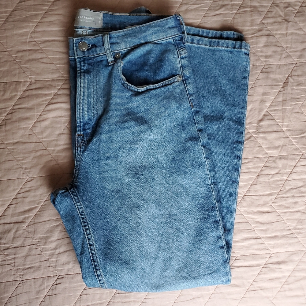 Everlane the cheeky jeans high rise straight 29